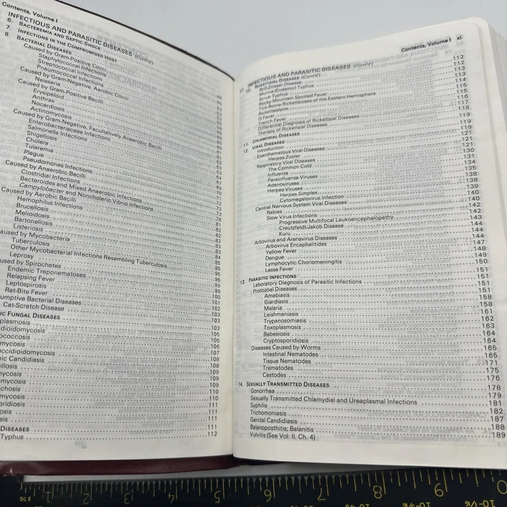 Merck Manual Vol 1 General Medicine 1987 15th Edition Leatherette
